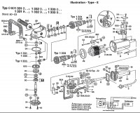 Bosch 0 601 331 041 Angle Grinder 110 V / GB Spare Parts